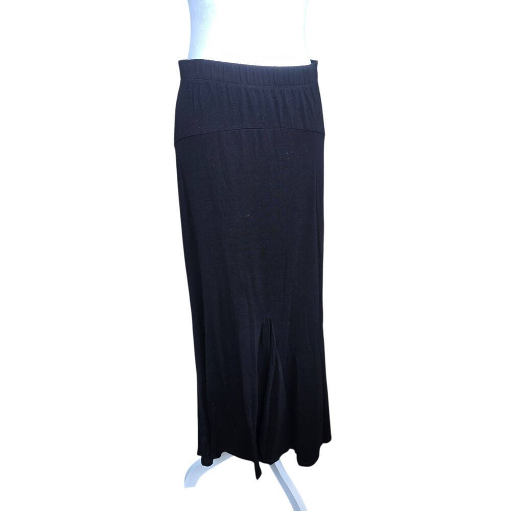 Love Fire Women's Size Large Black Maxi Skirt